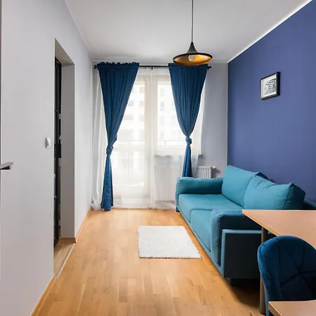 Metro Wilanowska Blue Apartment Varsovia Exterior foto