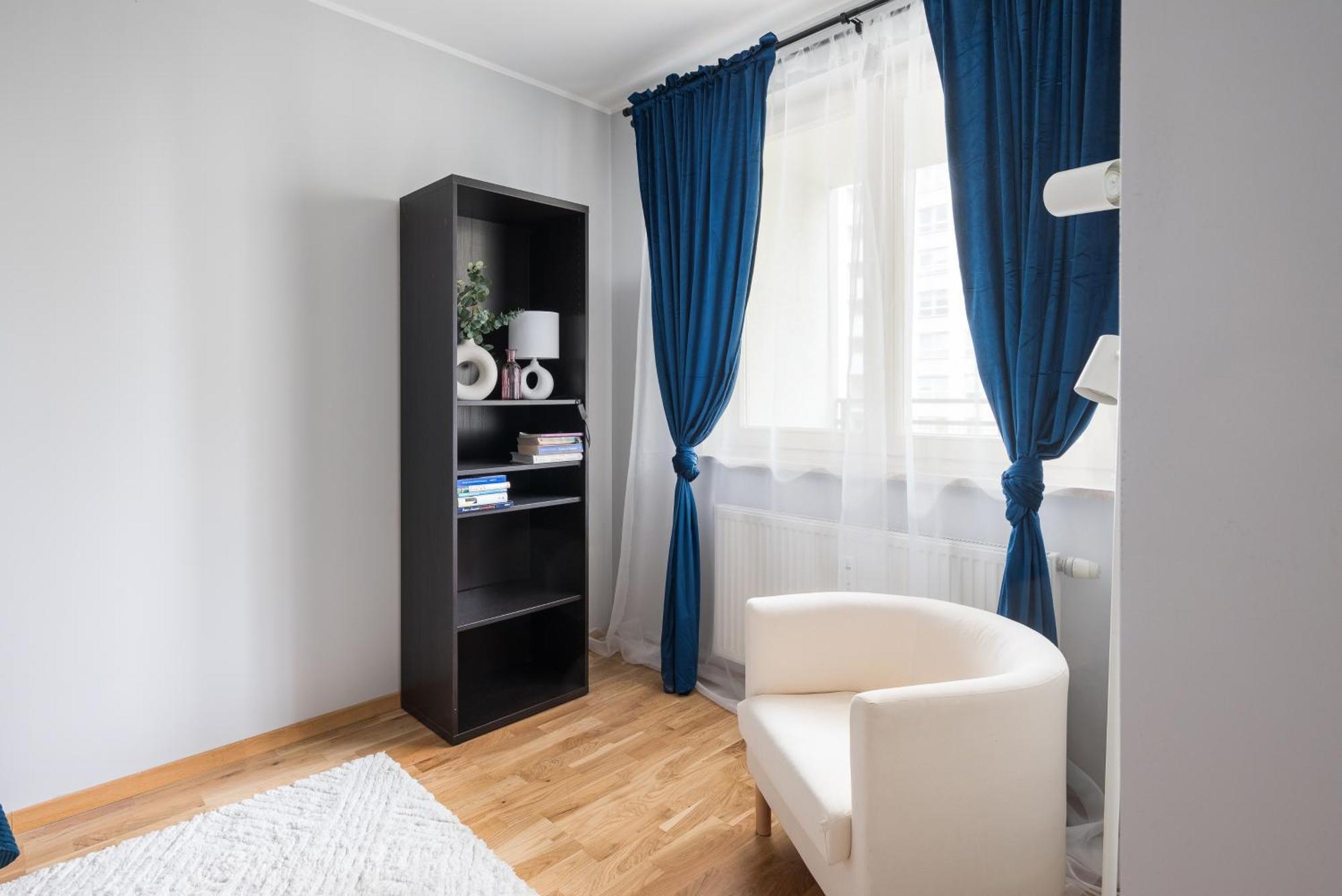 Apartamento Metro Wilanowska Blue Varsovia